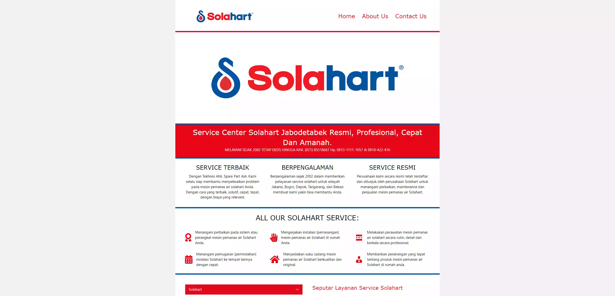Solahart Service Center