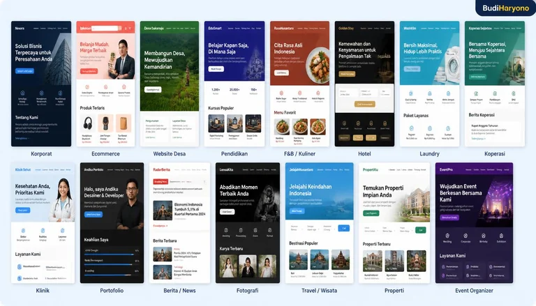 Contoh Website Perusahaan: 15 Compro Desain Profesional